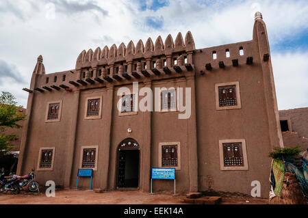Manoscritto in libreria Djenne. Mali Foto Stock