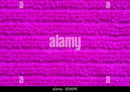 Close up rosa sfondo asciugamano Foto Stock