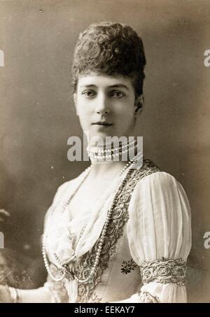 La principessa Alexandra, ca 1890 Foto Stock