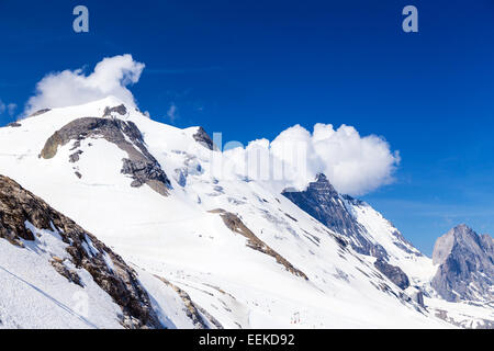 Grand Motte tra le nuvole. Foto Stock