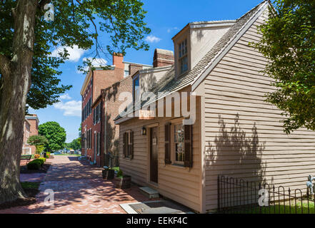 John Bell House sul verde nel centro cittadino di Dover, DELAWARE, STATI UNITI D'AMERICA Foto Stock