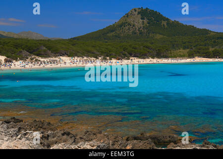 Cala Guya, Cala Agulla, Capdepera, Cala Ratjada, Cala Rajada, isola di Mallorca, Maiorca, isole Baleari, Spagna Foto Stock