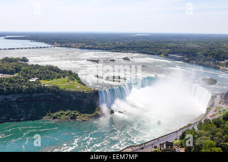 Canada Ontario, vista delle cascate del Niagara Foto Stock