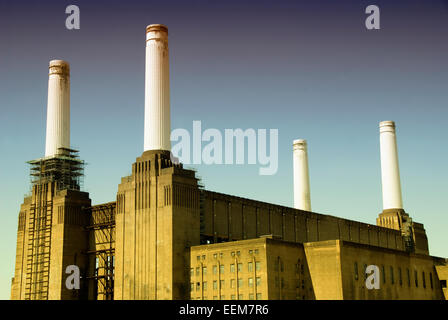 Regno Unito, Inghilterra, Londra, Battersea Power Station Foto Stock