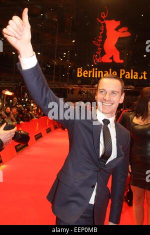 Michael Fassbender alla premiere di 'Haywire' durante la sessantaduesima International Film Festival 2012. Foto Stock