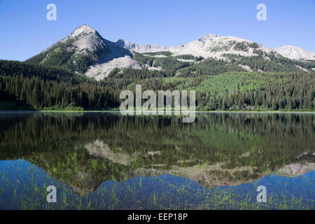 Lago di nascosto, Colorado, STATI UNITI D'AMERICA Foto Stock