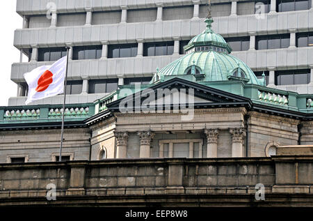 Banca del Giappone Tokyo Foto Stock