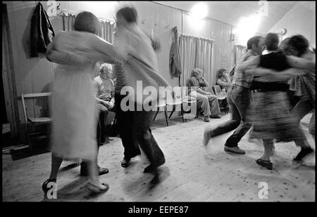 Danza, Fair Isle. Foto Stock
