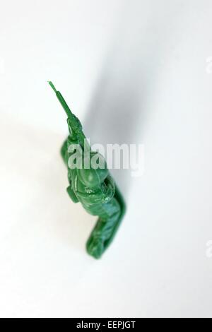 Un'immagine ravvicinata di aArmy action figure Foto Stock