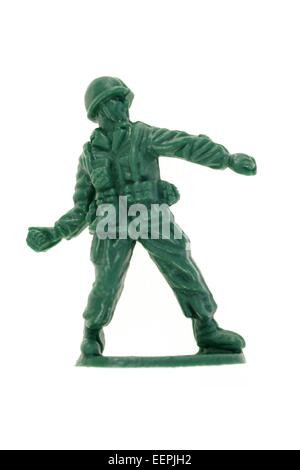 Un'immagine ravvicinata di aArmy action figure Foto Stock