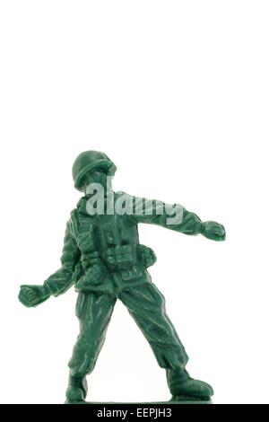 Un'immagine ravvicinata di aArmy action figure Foto Stock