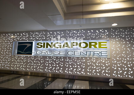 Singapore Ferry Terminal in vivo City Mall. Singapore Cruise Center. Foto Stock