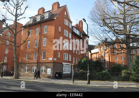 Abitazione su John Islip Street, Pimlico , Londra Foto Stock