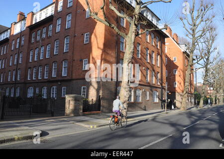 Abitazione su John Islip Street, Pimlico , Londra Foto Stock