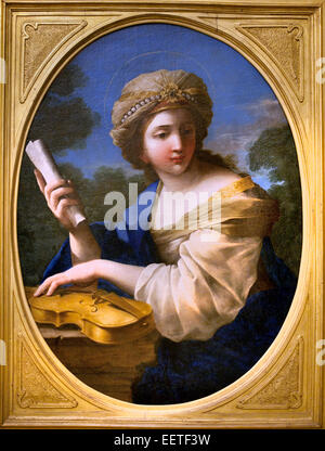 Santa Cecilia 1640 Giovanni Francesco Romanelli (1610 - 1662) Italia Italiano Foto Stock