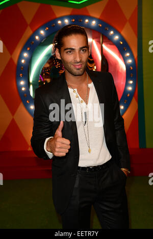 Premios Juventud 2014 presso il Centro BankUnited - Arrivi con: Jason Canela dove: Coral Gables, Florida, Stati Uniti quando: 18 Lug 2014 Foto Stock