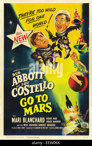 Abbott e Costello Meet Dr Jekyll e Mr Hyde - poster del filmato Foto Stock