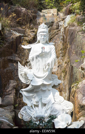 Diecimila Buddha Monastero, Hong Kong, Cina Foto Stock