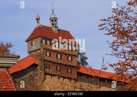 Il castello di Esslingen, Esslingen vicino a Stuttgart, Germania. Foto Stock