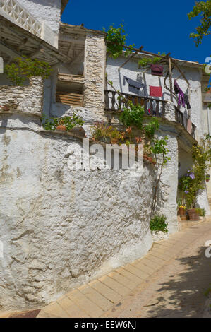 Las Alpujarras Ferreirola, Montagne Alpujarras area, provincia di Granada, Andalusia, Spagna Foto Stock