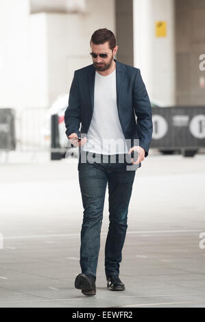 'L'Andrew Marr Show' - Arrivi con: Richard Armitage dove: Londra, Regno Unito quando: 20 Lug 2014 Foto Stock