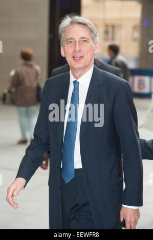 'L'Andrew Marr Show' - Arrivi con: Philip Hammond dove: Londra, Regno Unito quando: 20 Lug 2014 Foto Stock