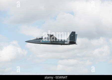 Textron AirLand Scorpion un prototipo di attacco leggero e aerei di ricognizione dimostrando al International Air Tattoo Foto Stock