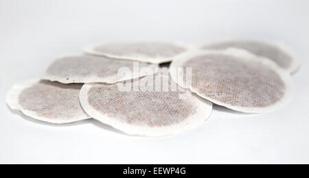 turno di bustine di tè Foto Stock