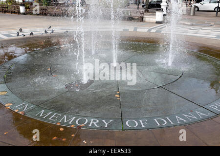 Fontana pubblica Southport Merseyside Memorial Foto Stock