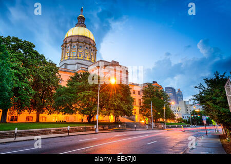 Georgia State Capitol Building in Atlanta, Georgia, Stati Uniti d'America. Foto Stock