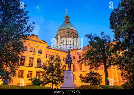 Georgia State Capitol Building in Atlanta, Georgia, Stati Uniti d'America. Foto Stock