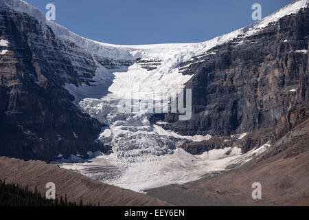 Ghiacciaio Dome e Snow Dome Foto Stock