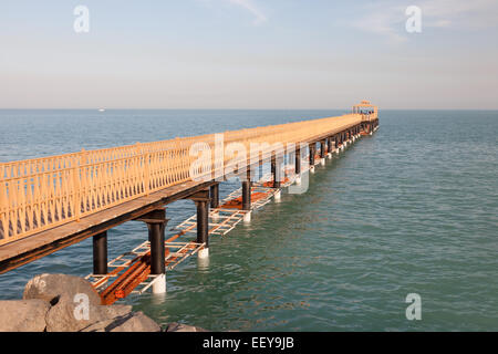 Sharq Pier in Kuwait City, Medio Oriente Foto Stock