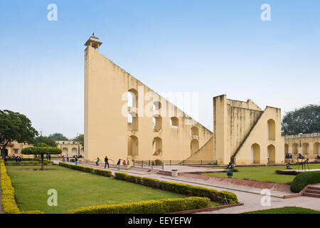 India Rajasthan, Jaipur, Singh osservatorio astronomico Foto Stock