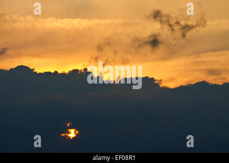 Cielo di sera Foto Stock