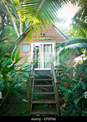 Hacienda Tijax in Rio Dulce, Guatemala Foto Stock