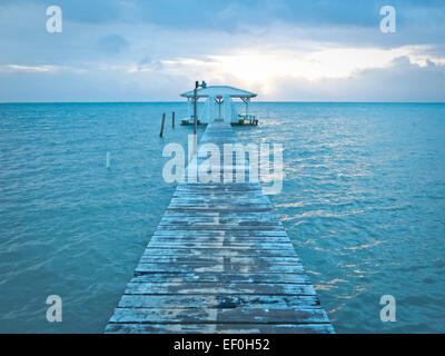 Caye Caulker isola in Belize Foto Stock