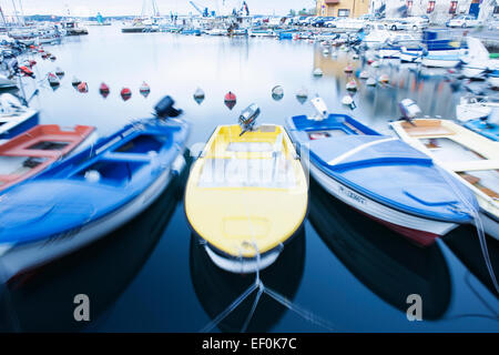 Porto a Pirano Slovenia, Europa Foto Stock