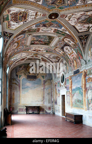 Casino Gambara Villa Lante di Bagnaia Italia Foto Stock