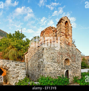 San Anargyroi al villaggio Nomitsi in mani, Grecia Foto Stock