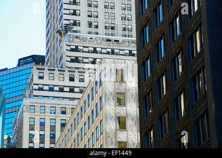 La città di New York, Stati Uniti Foto Stock