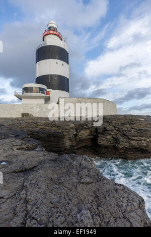 Hook Head Lighthouse, Irlanda, nella contea di Wexford Foto Stock