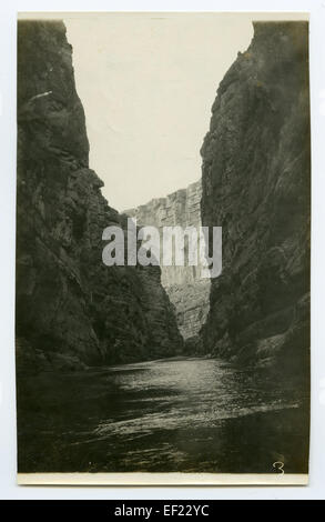 Scorcio del canyon del Rio Grande Foto Stock