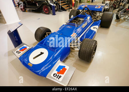 1970 March Ford 701 Tyrrell Formula One Racing Car Heritage Motor Centre Gaydon Warwickshire, Regno Unito Foto Stock