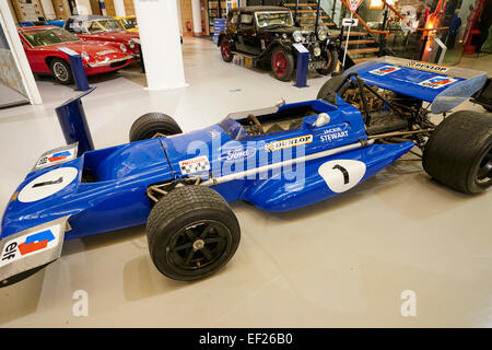 1970 March Ford 701 Tyrrell Formula One Racing Car Heritage Motor Centre Gaydon Warwickshire, Regno Unito Foto Stock