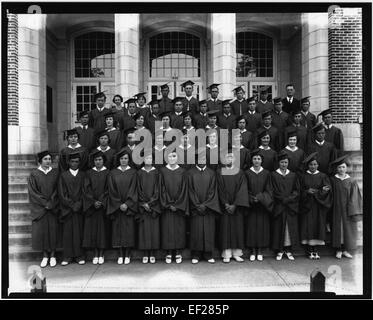 Molle di cristallo diploma di scuola superiore fotografia di gruppo 154 Foto Stock