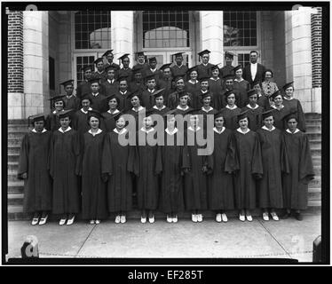 Molle di cristallo di alta scuola gruppo di graduazione 149 Foto Stock