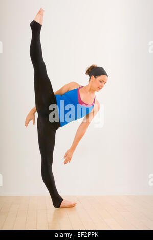 Femmina danzatore di balletto Foto Stock