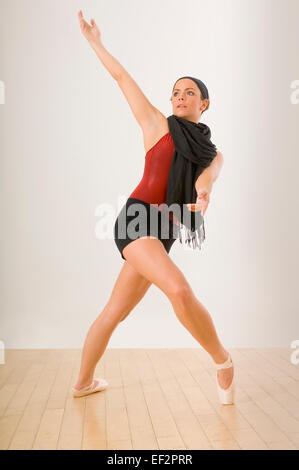 Femmina danzatore di balletto Foto Stock