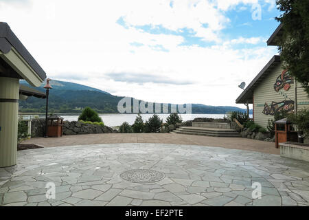 A nord-ovest di espressioni nativo galleria d'arte di una s'klallam tribe - Jamestown, Sequim, Washington Foto Stock